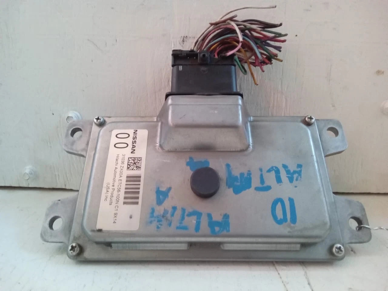 2010 NISSAN ALTIMA TRANSMISSION CONTROL UNIT OEM TCU TCM 31036 ZX00A ETC56-100N