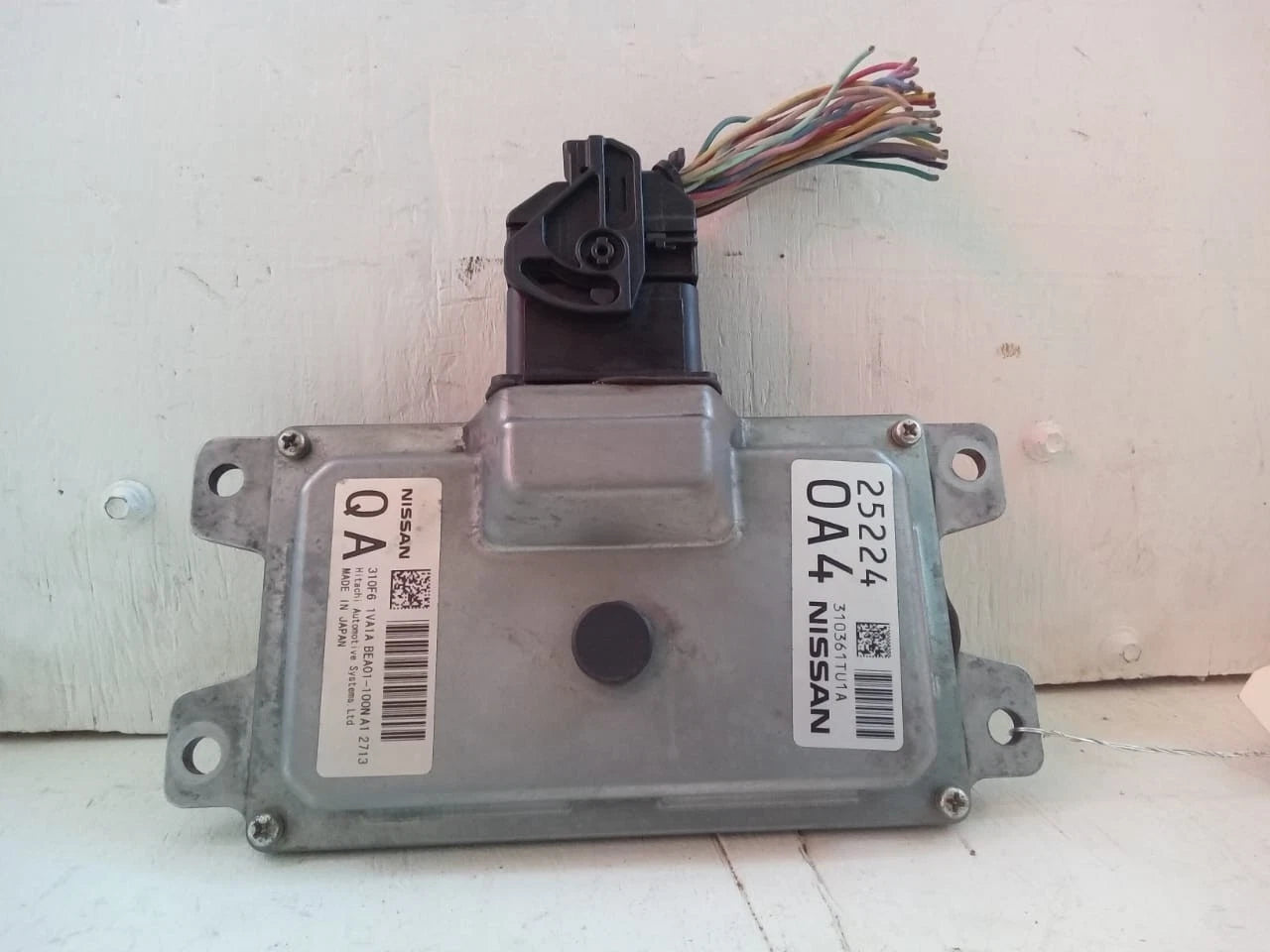 2012 NISSAN JUKE 2WD 1.6L TRANSMISSION CONTROL UNIT OEM TCU TCM - 310361TU1A