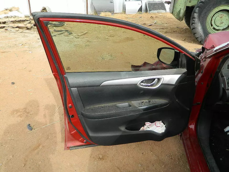 2016 2017 2018 2019 NISSAN SENTRA FRONT & REAR LEFT DRIVER SIDE DOORS (SET OF 2