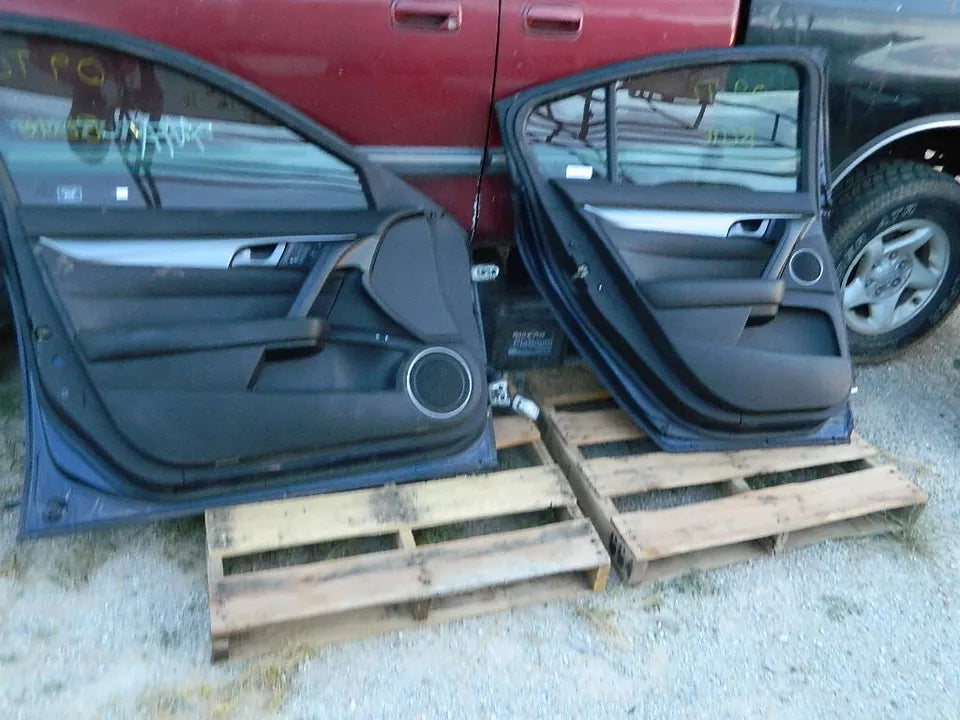 2009 2010 2011 2012 2013 2014 ACURA TL FRONT AND REAR LEFT DRIVER SIDE DOORS-SET