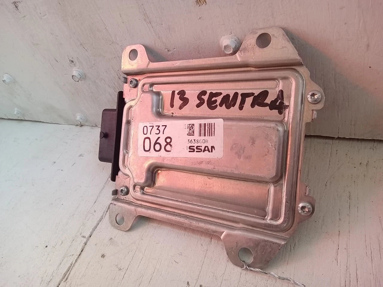 2013 - 2014 NISSAN SENTRA TRANSMISION CONTROL MODULE TCU TCM OEM 310F6-3SG0A