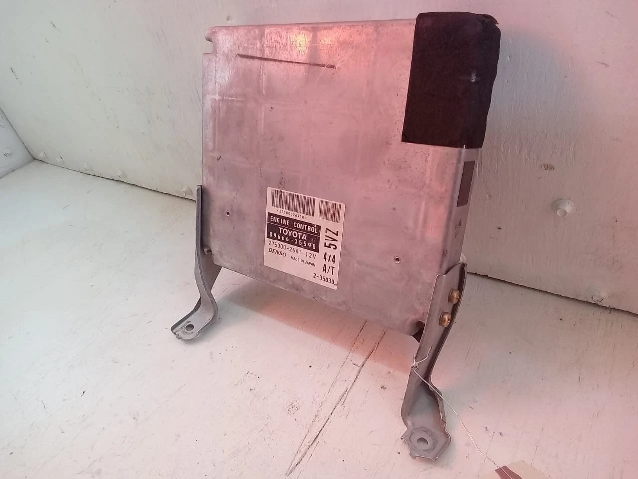 2002 TOYOTA 4RUNNER 4WD 3.4L ENGINE COMPUTER CONTROL MODULE ECU ECM 89666-35590