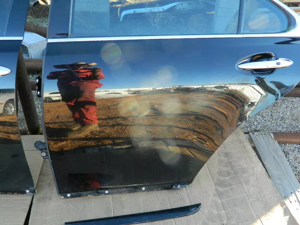 07 08 09 10 11 12 LEXUS ES350 ES 350 REAR LEFT DRIVER SIDE DOOR - BLACK