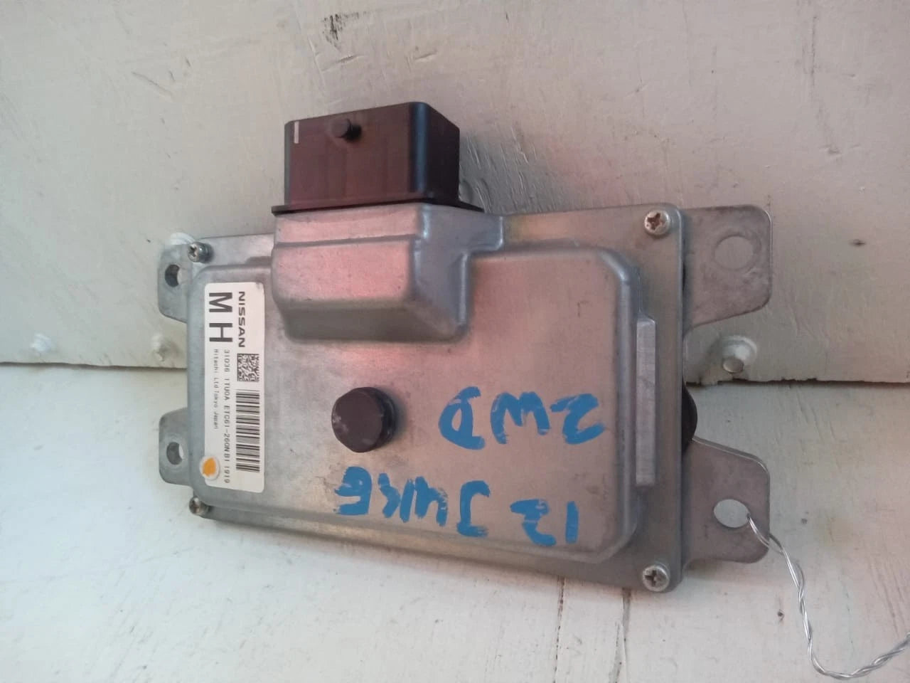 2012 NISSAN JUKE 2WD TRANSMISSION CONTROL UNIT OEM TCU TCM - 31036 1TU0A ETC61
