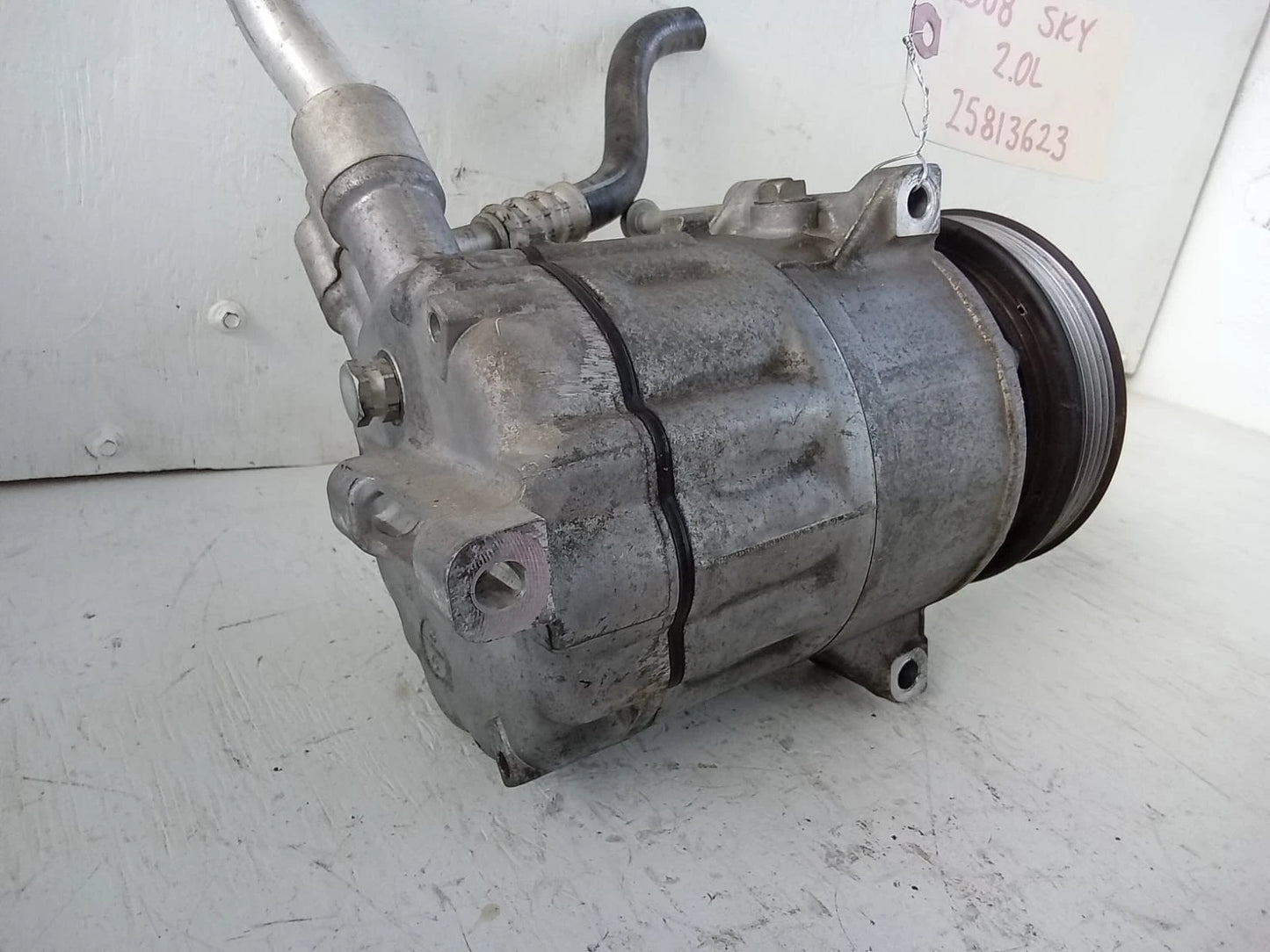 2006-2010 SATURN SKY PONTIAC SOLSTICE 2.0L 2.4L A/C COMPRESSOR - 25813623