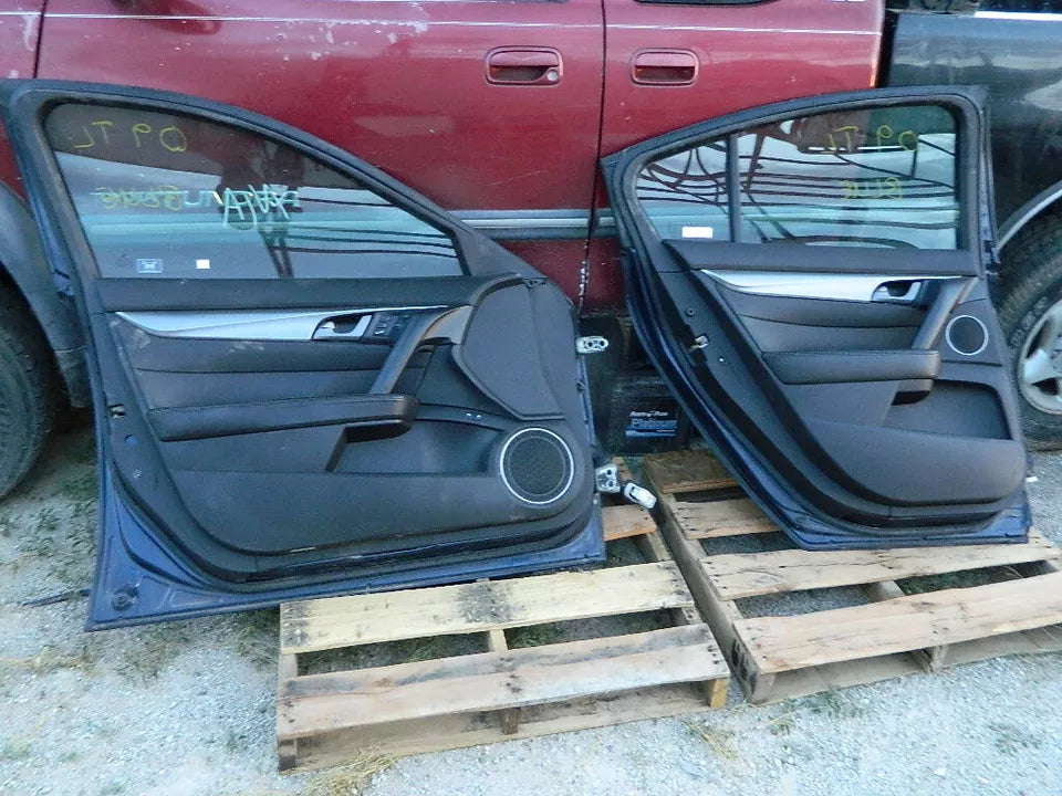2009 2010 2011 2012 2013 2014 ACURA TL FRONT AND REAR LEFT DRIVER SIDE DOORS-SET