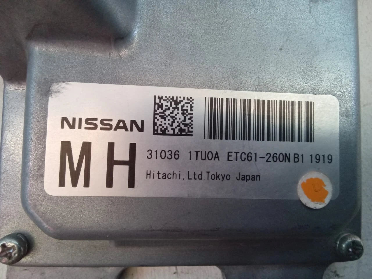 2012 NISSAN JUKE 2WD TRANSMISSION CONTROL UNIT OEM TCU TCM - 31036 1TU0A ETC61