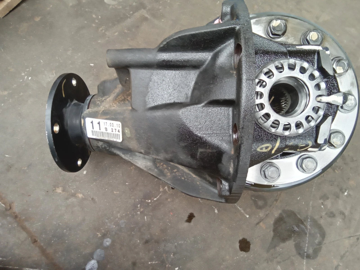 07-20 TOYOTA TUNDRA V8 4.7L 4.6L V6 4.0L REAR DIFFERENTIAL CARRIER 3RD MEMBER 41110-0C010