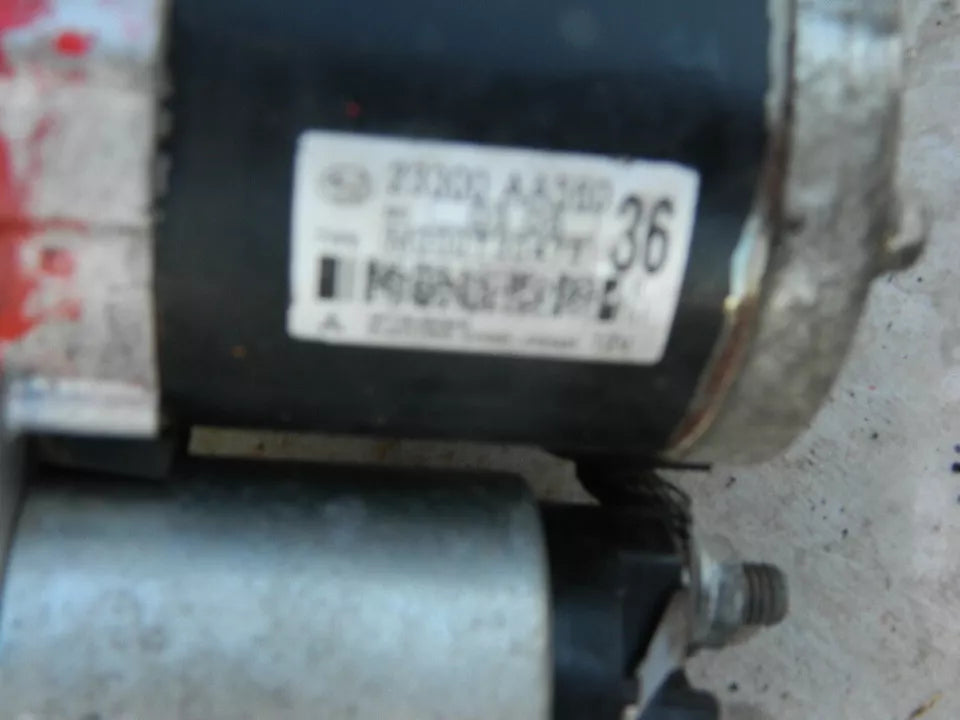 08-14 SUBARU IMPREZA OUTBACK FORESTER LEGACY MT KICK STARTER MOTOR 23300-AA560