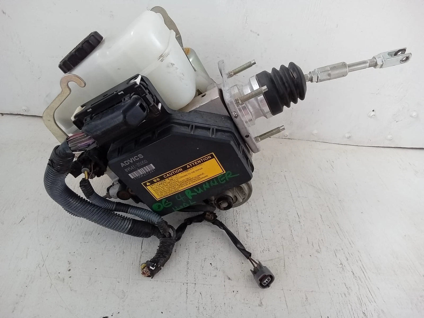 2005-2009 TOYOTA 4RUNNER 4.0L ABS PUMP BRAKE BOOSTER MASTER CYLINDER 89541-35050