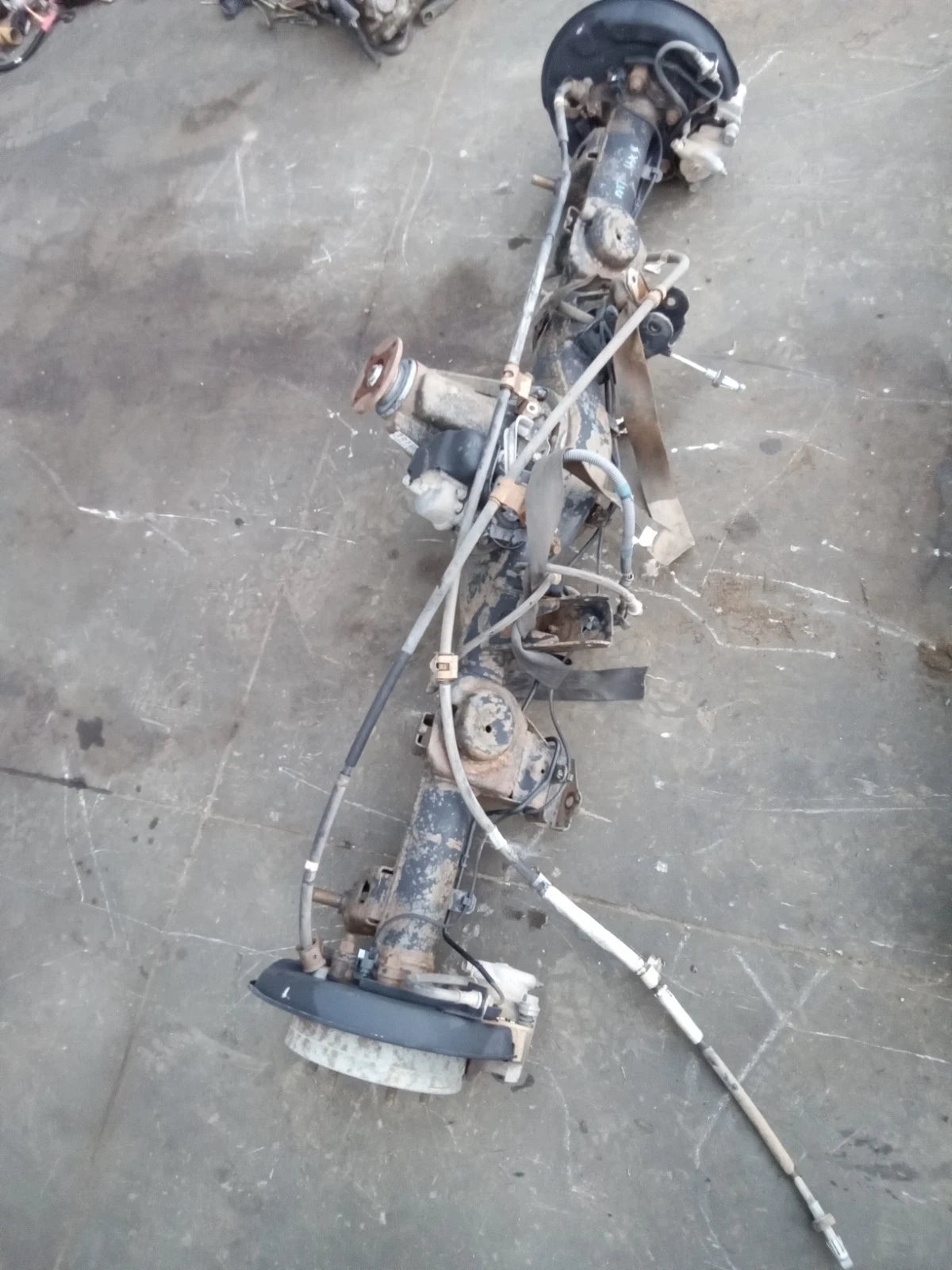 2007 2008 TOYOTA FJ CRUISER 4WD MT REAR DIFFERENTIAL REAR END COMPLETE W/ LOCKER 4111060A00