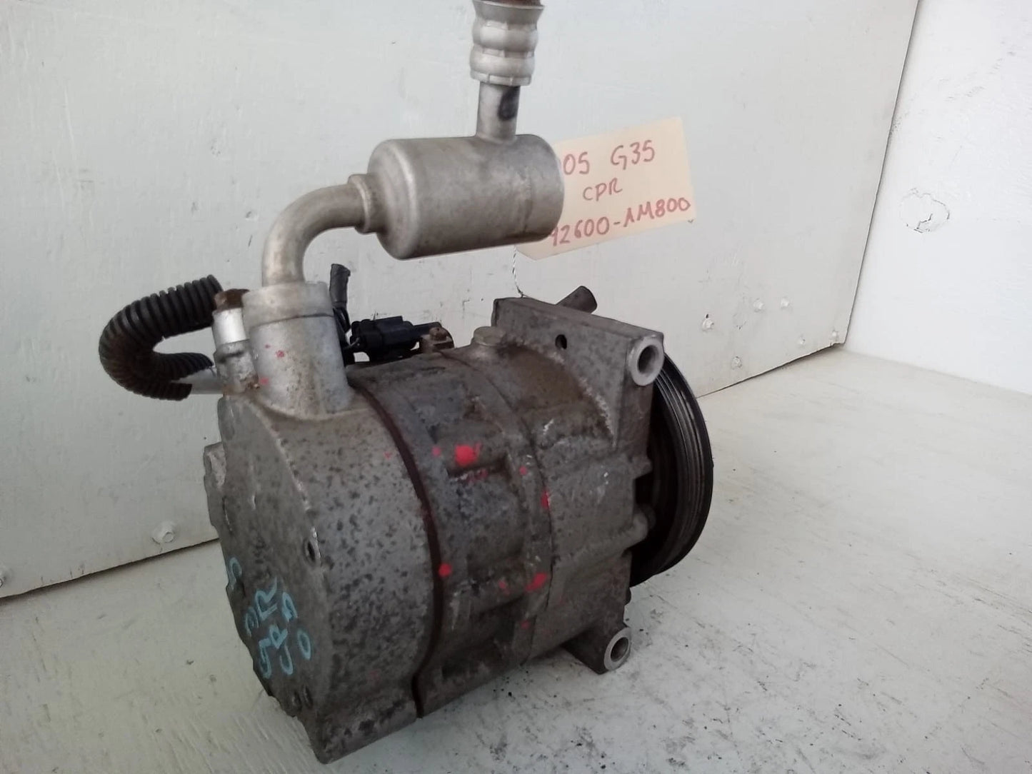 2003-2007 INFINITI G35 COUPE 3.5L A/C COMPRESSOR - 92600-AM800 | 05017206