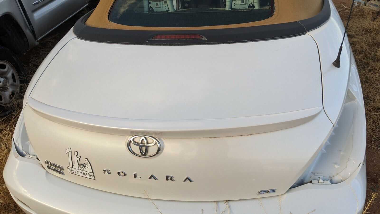 TOYOTA SOLARA TRUNK LID