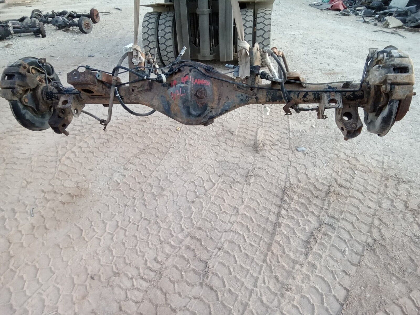 03 04 05 06 07 08 TOYOTA 4RUNNER REAR DIFFERENTIAL REAR END CARRIER ASSY V8 4.7L