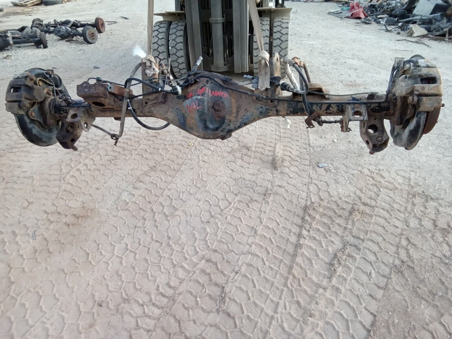 03 04 05 06 07 08 TOYOTA 4RUNNER REAR DIFFERENTIAL REAR END CARRIER ASSY V8 4.7L