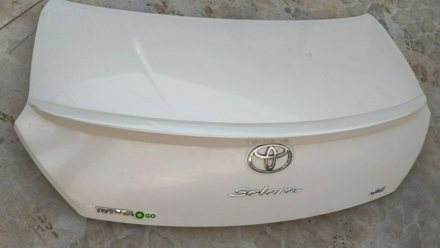2004 2005 2006 2007 2008 TOYOTA SOLARA TRUNK LID HATCH WITH SPOILER