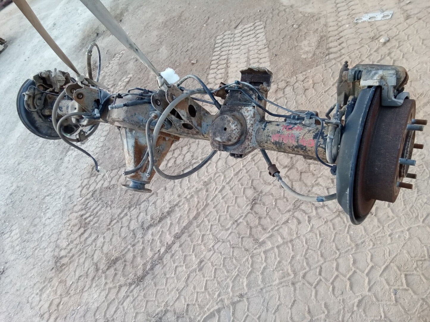 03 04 05 06 07 08 TOYOTA 4RUNNER REAR DIFFERENTIAL REAR END CARRIER ASSY V8 4.7L