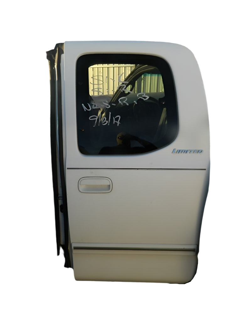 TOYOTA TUNDRA ACC CAB REAR REAR LEFT DRIVER DOOR OEM- WHITE LIMITED