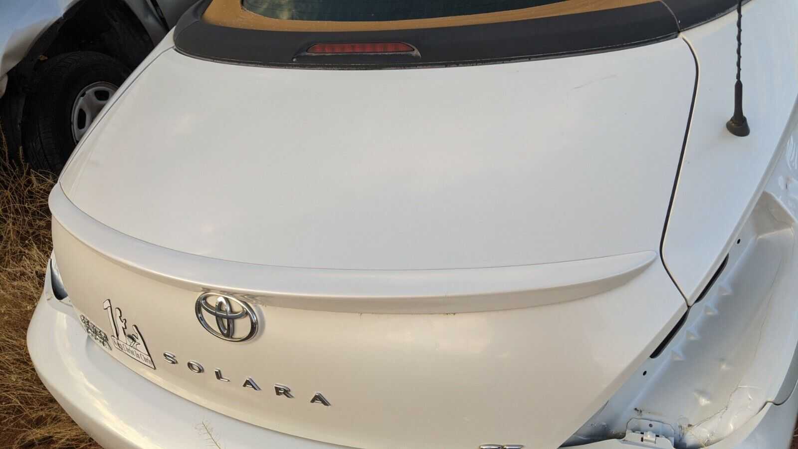 TOYOTA SOLARA TRUNK LID