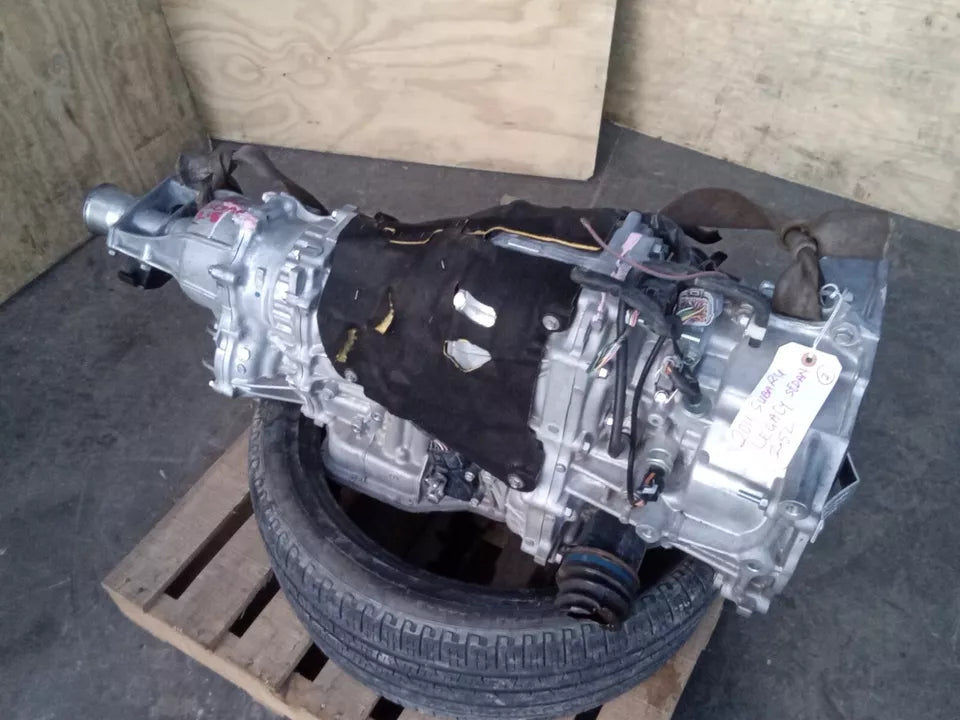 2011 2012 SUBARU LEGACY SEDAN 2.5L 4X4 AWD AUTOMATIC TRANSMISSION ASSY LOW MILES