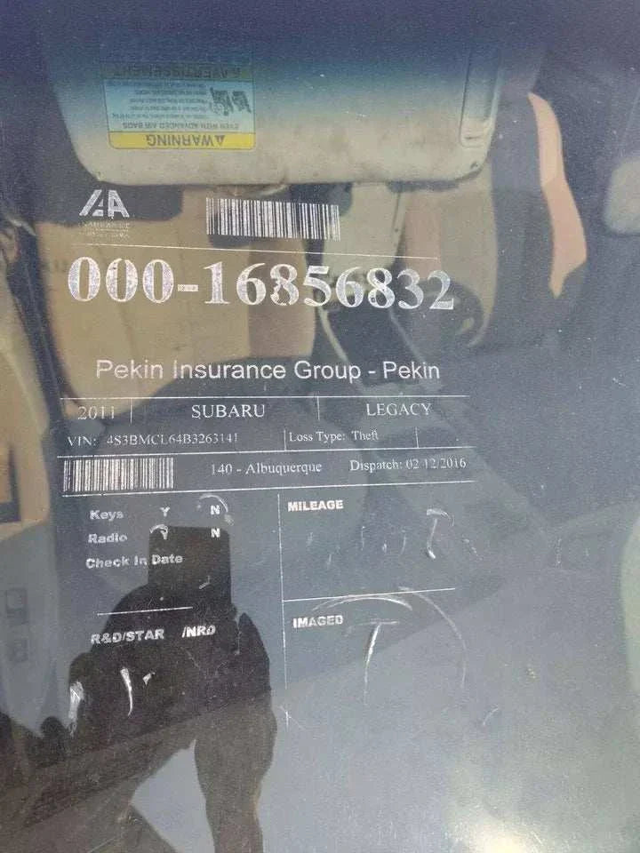 2011 2012 SUBARU LEGACY