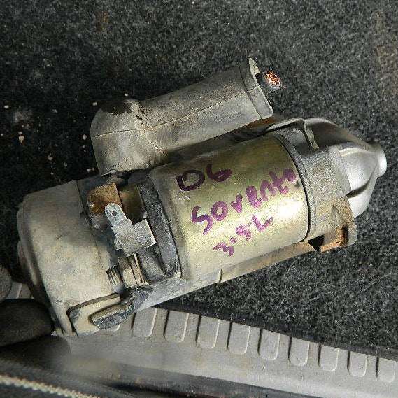 2003 2004 2005 2006 KIA SORENTO 3.5L V6 STARTER MOTOR TM000A19301