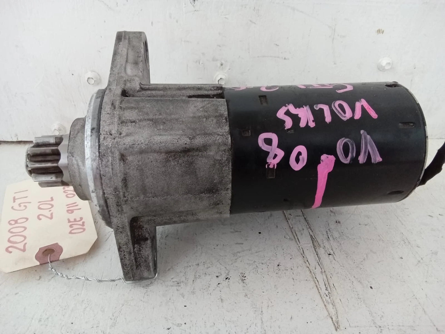 2006-2014 VOLKSWAGEN GOLF GTI 2.0L STARTER MOTOR 02E-911-023-J | 1-005-831-445