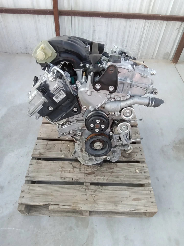 10 11 12 13 TOYOTA HIGHLANDER 3.5L ENGINE MOTOR ASSY W/ OIL COOLER 2GRFE GRADE A