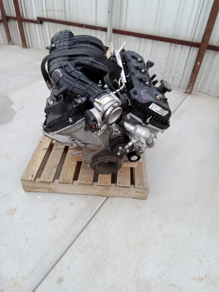 2015 2016 2017 FORD MUSTANG ENGINE MOTOR ASSEMBLY 3.7L VIN M, 8th digit