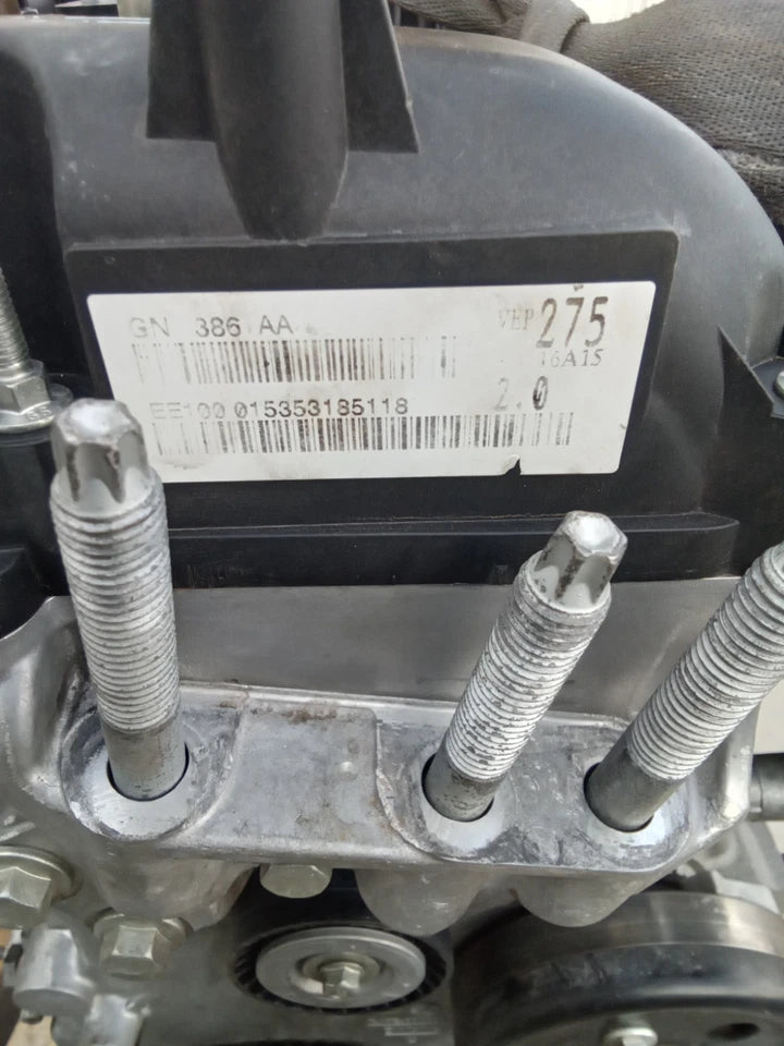 16 (FRM 11/19/15) FORD ESCAPE 16 (FRM 09/24/15) LINCOLN MKC 2.0T ENGINE MOTOR