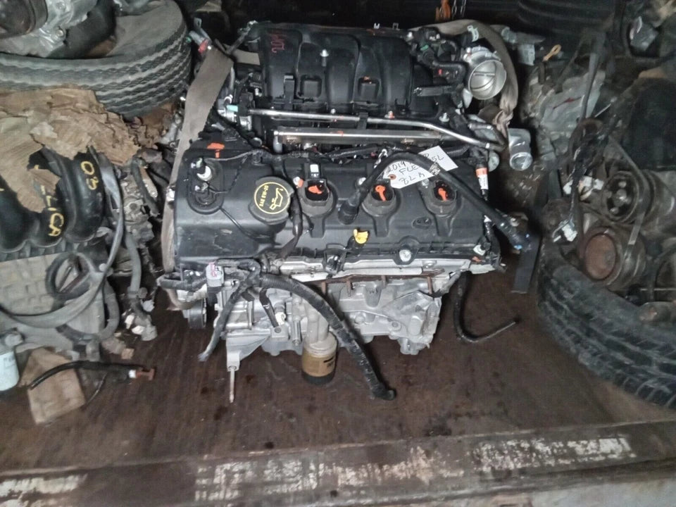 15-19 FORD FLEX EXPLORER TAURUS EDGE 3.5L ENGINE MOTOR ASSY W/O OIL COOLER 79K M