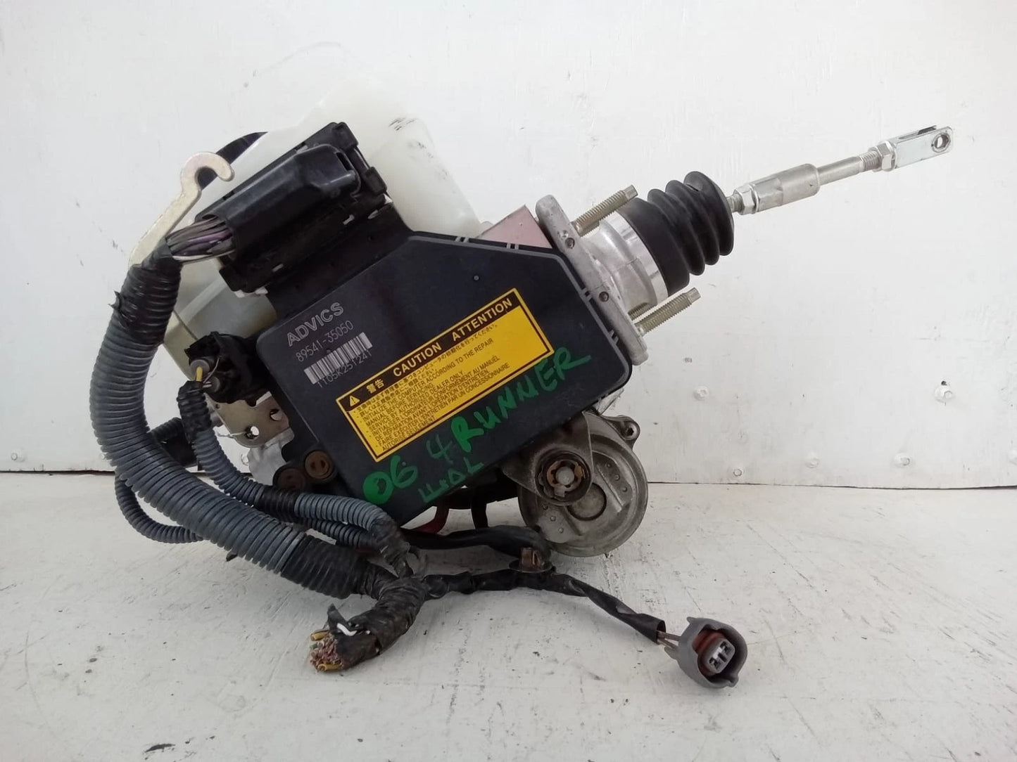 2005-2009 TOYOTA 4RUNNER 4.0L ABS PUMP BRAKE BOOSTER MASTER CYLINDER 89541-35050