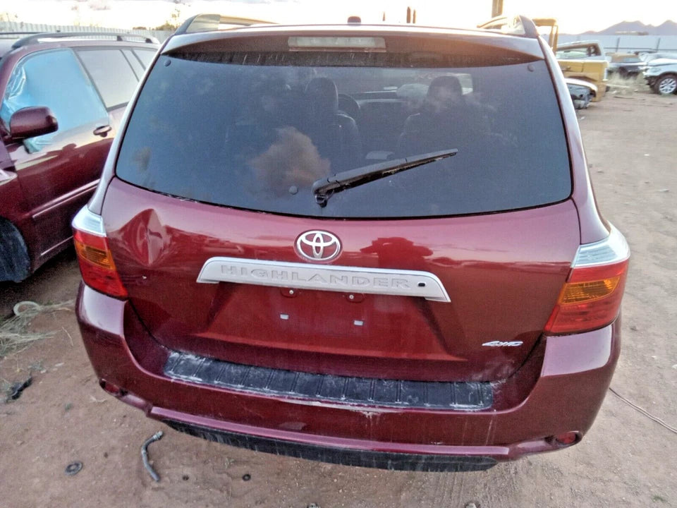 08 09 10 11 12 13 TOYOTA HIGHLANDER TAILGATE HATCH TRUNK LID POWER LIFT W/CAMERA