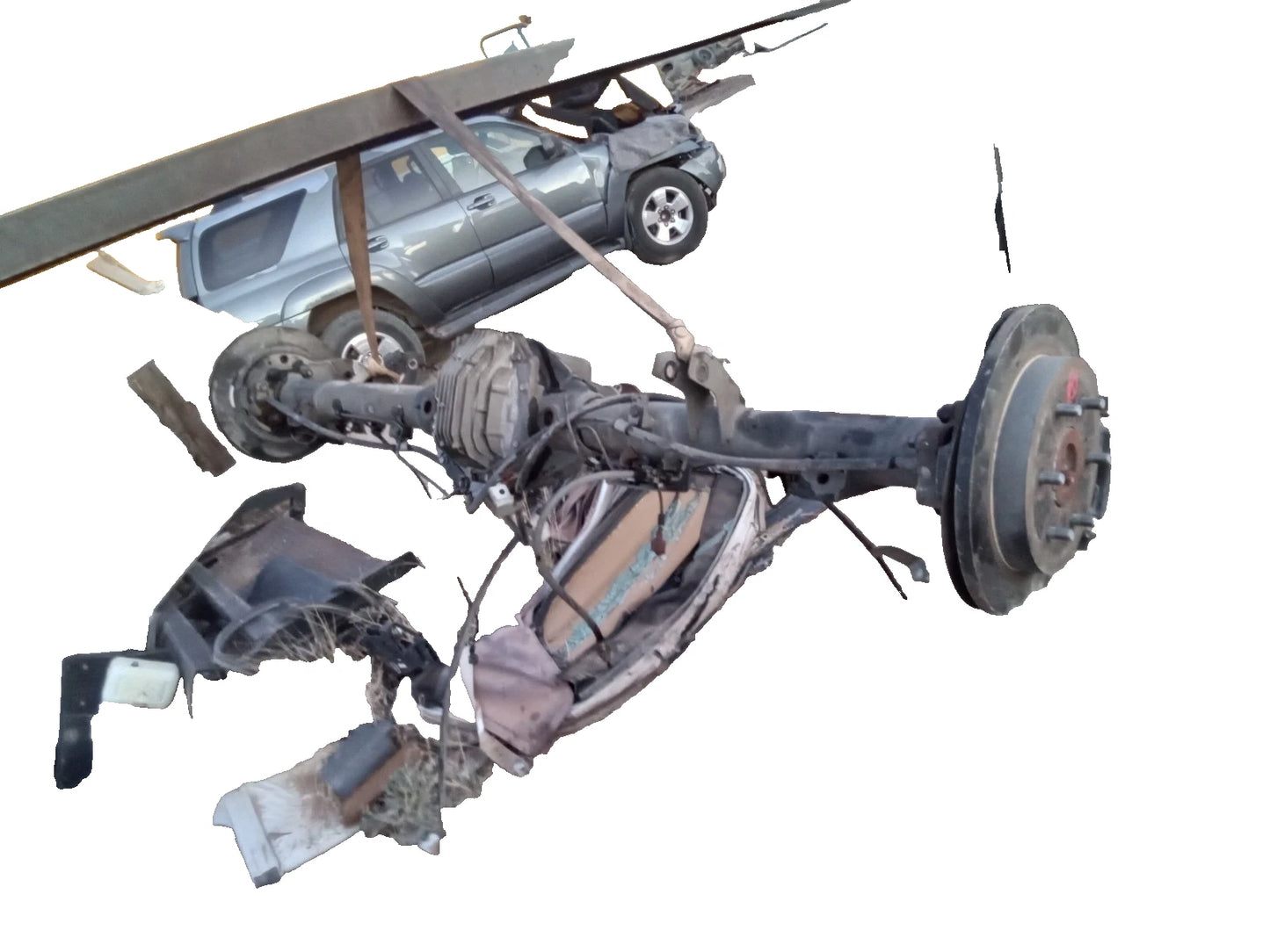 08 09 10 11 12 13 14 15 TITAN REAR END DIFFERENTIAL CARRIER AXLE NON-LOCKING