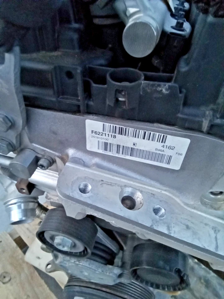 15-17 MINI COOPER S 4DR 17-18 COUNTRYMAN S 16-17 CLUBMAN S 2.0L ENGINE MOTOR