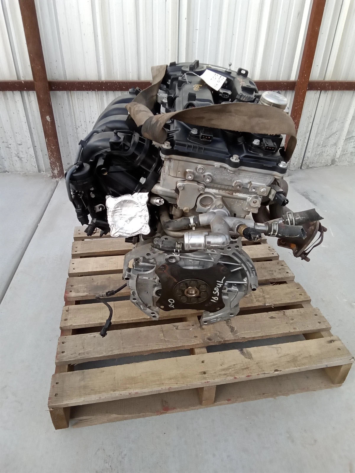 2016 16 KIA SOUL 2.0L ENGINE MOTOR ASSEMBLY VIN 5 G4NC