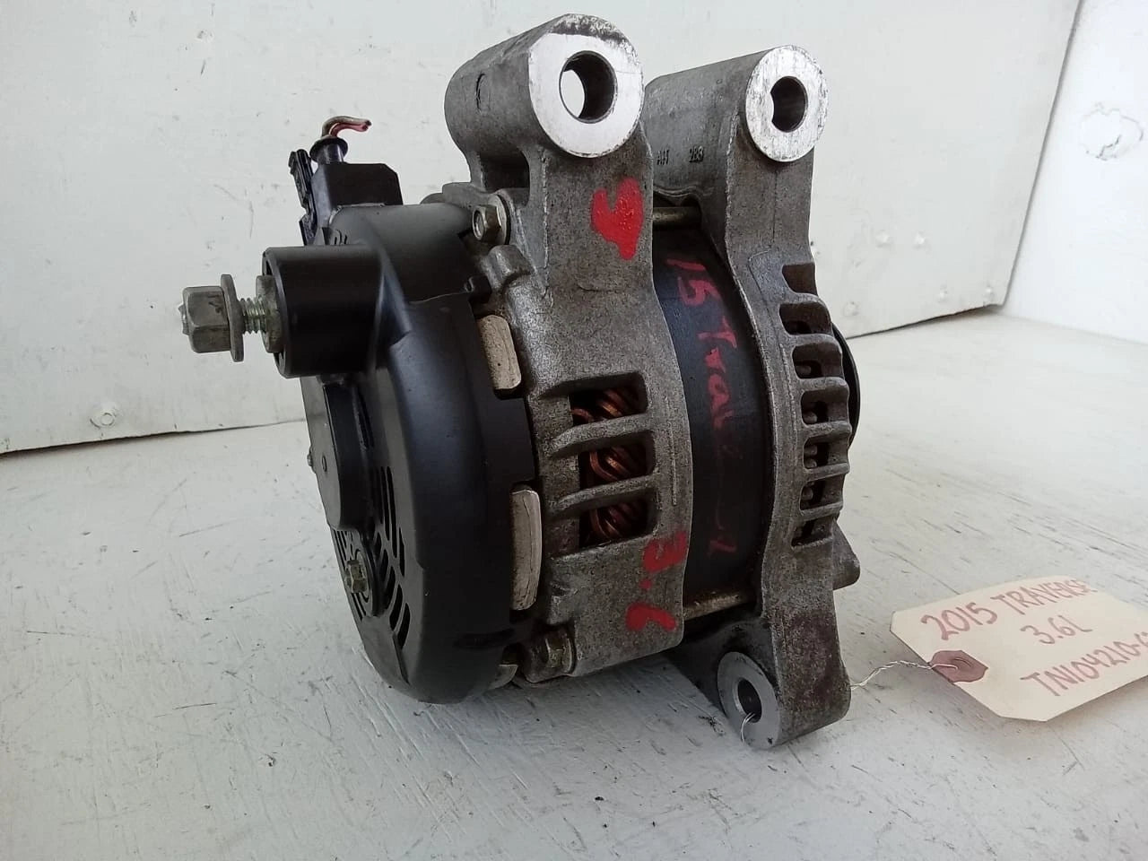 2009-2017 CHEVROLET TRAVERSE 3.6L ALTERNATOR GENERATOR - 23279588 | TN1042106313