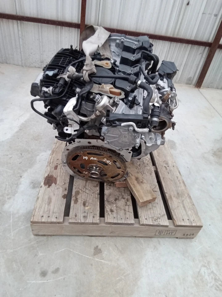 17 18 19 20 AUDI A4 2WD 4X2 FWD 2.0T ENGINE MOTOR ASSEMBLY VIN M 79K MILES