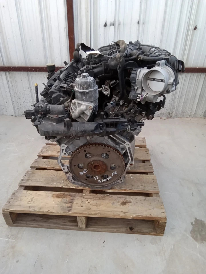 11-13 KIA SORENTO 10-12 HYUNDAI SANTA FE 3.5L V6 ENGINE MOTOR ASSEMBLY G6DC