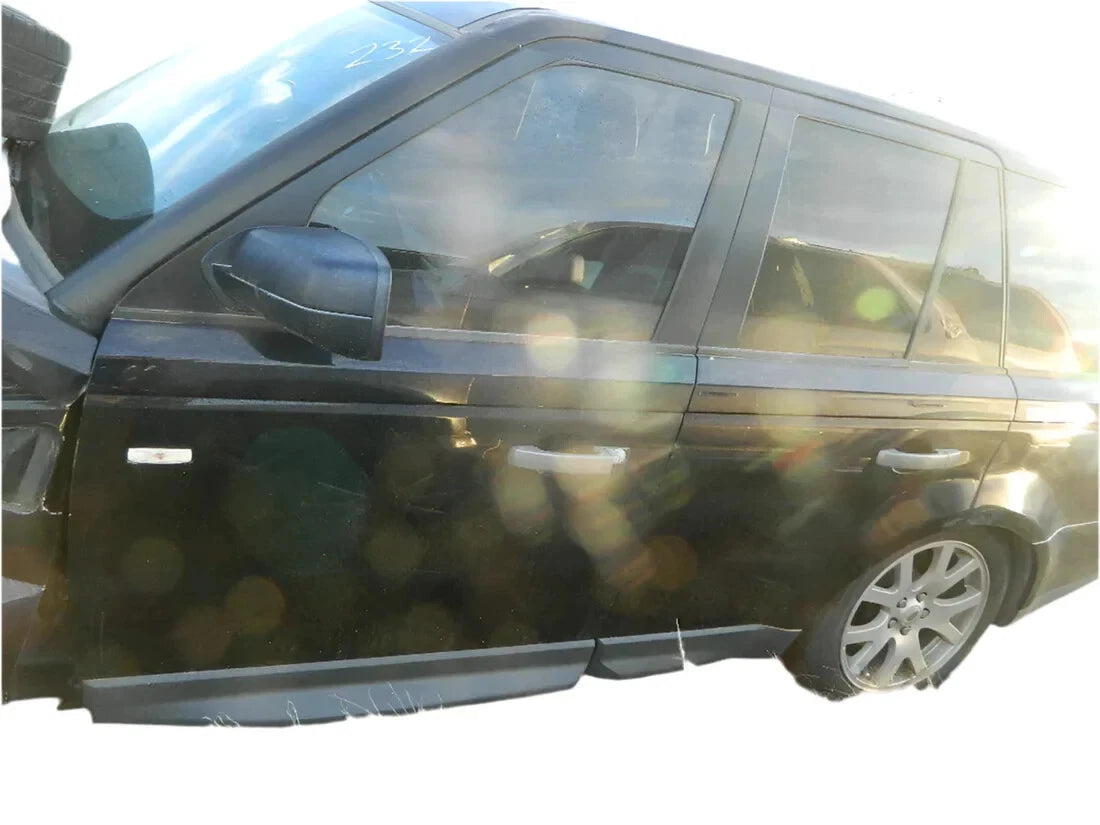 06-13 RANGE ROVER SPORTS FRONT AND REAR LEFT DRIVER SIDE DOORS (2 DOORS) BLACK