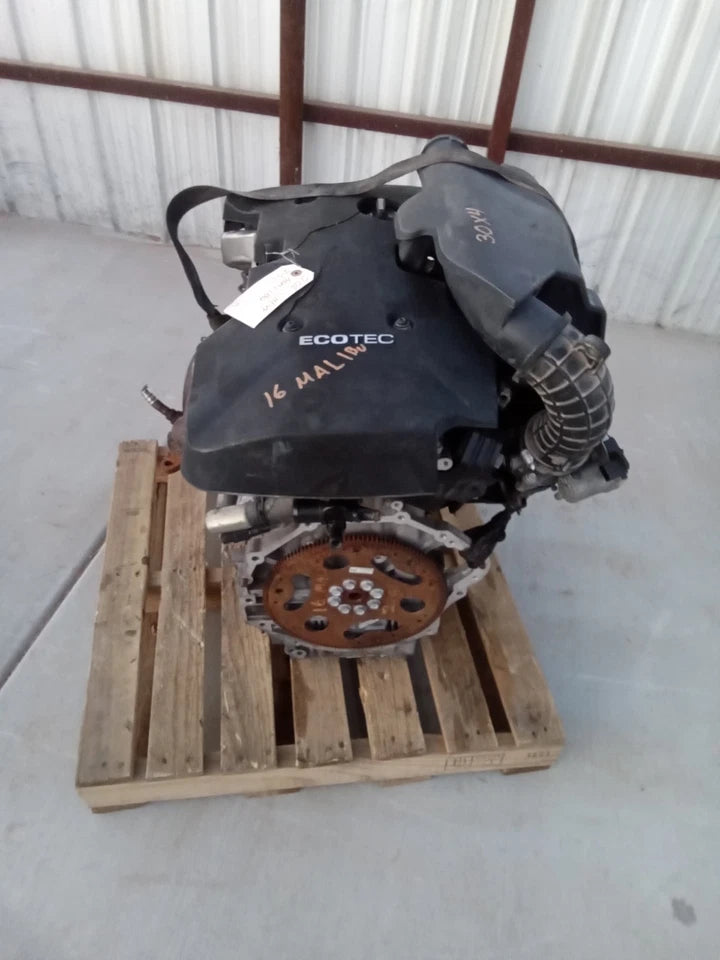 Share 16 CHEVY MALIBU 16 17 18 19 IMPALA 2.5L ENGINE MOTOR ASSEMBLY GBH LCV 70K MILES