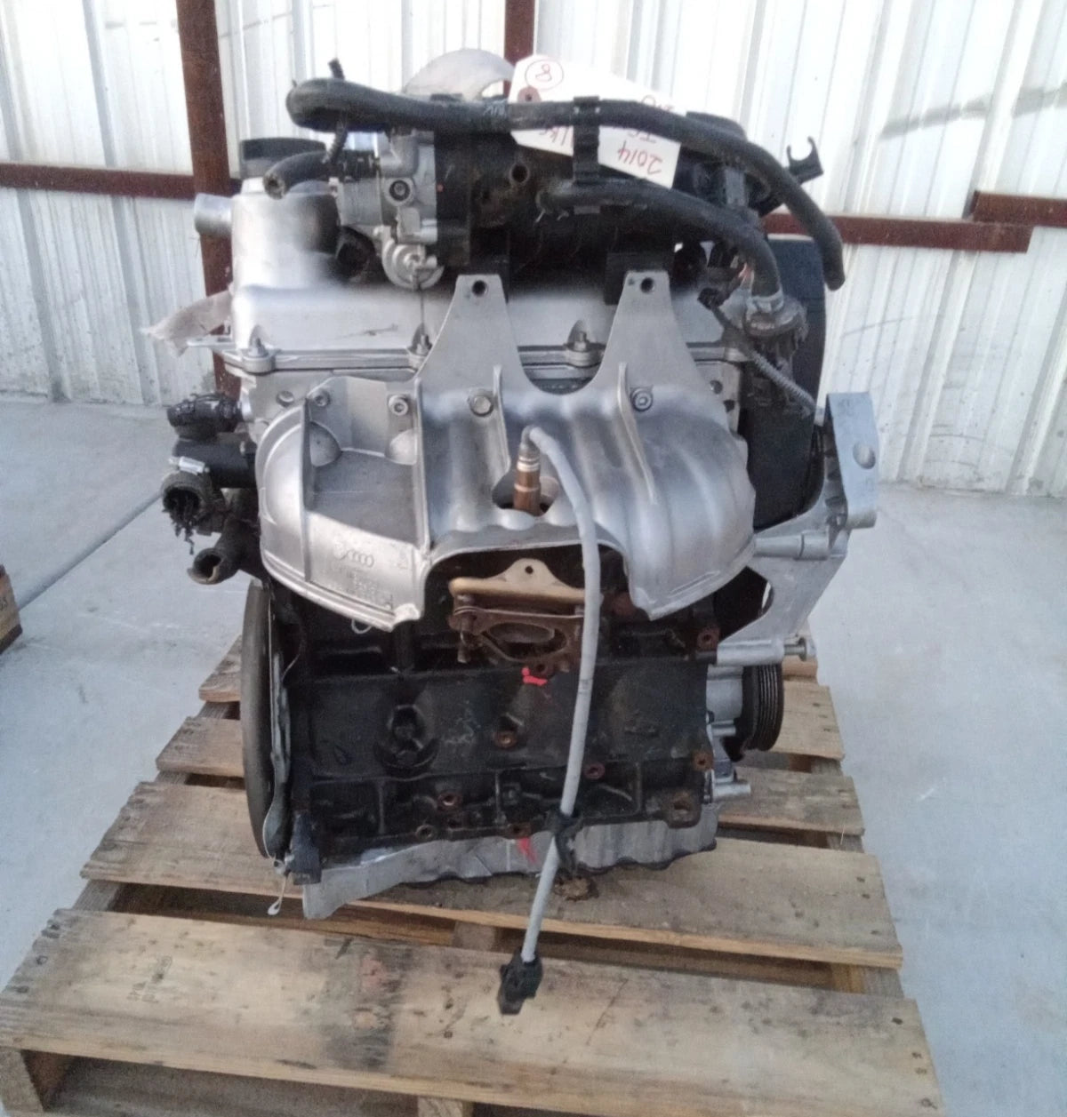 11 12 13 14 15 16 VOLKSWAGEN JETTA 2.0L ENGINE MOTOR ASSY VIN K CBPA W/O TURBO