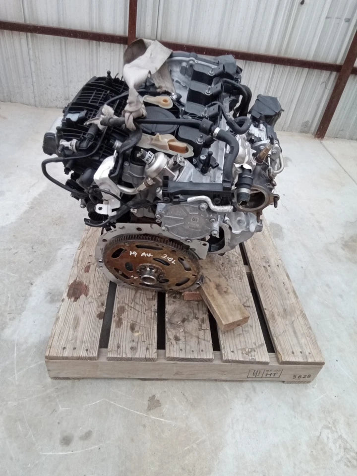 17 18 19 20 AUDI A4 2WD 4X2 FWD 2.0T ENGINE MOTOR ASSEMBLY VIN M 79K MILES
