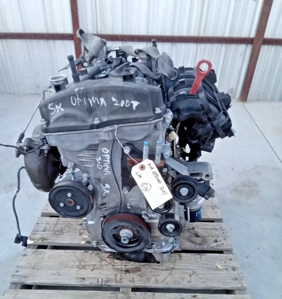 11-15 KIA OPTIMA 11-15 SPORTAGE 11-14 HYUNDAI SONATA 2.0L W/TURBO ENGINE MOTOR