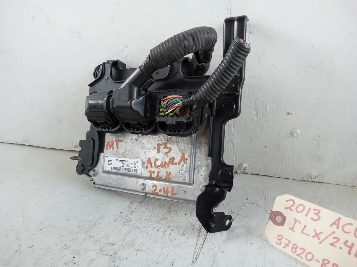 2013-2014 ACURA ILX 2.4L MT ENGINE COMPUTER CONTROL MODULE ECU ECM 37820-R9B-A02