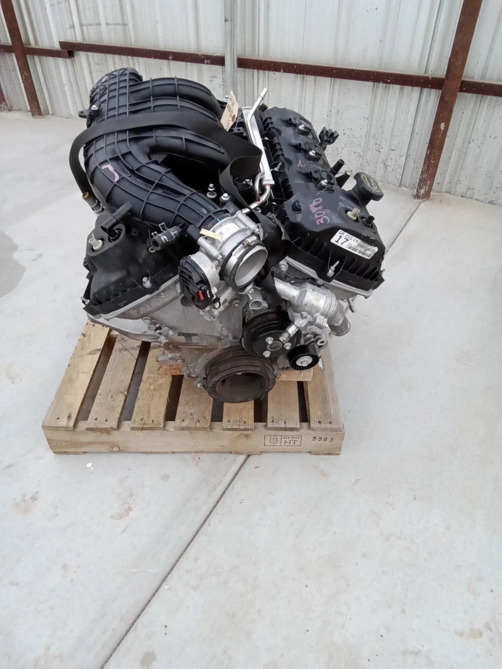 2015 2016 2017 FORD MUSTANG ENGINE MOTOR ASSEMBLY 3.7L VIN M, 8th digit