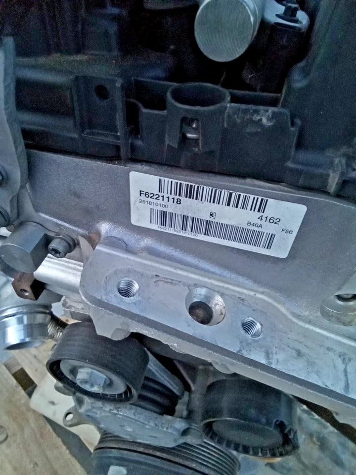 15-17 MINI COOPER S 4DR 17-18 COUNTRYMAN S 16-17 CLUBMAN S 2.0L ENGINE MOTOR