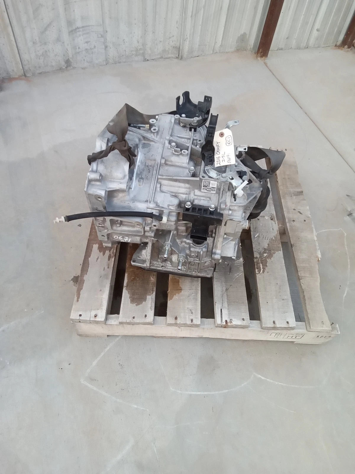 12 13 14 15 16 17 TOYOTA CAMRY 2.5L AUTOMATIC TRANSMISSION ID 30510-06071