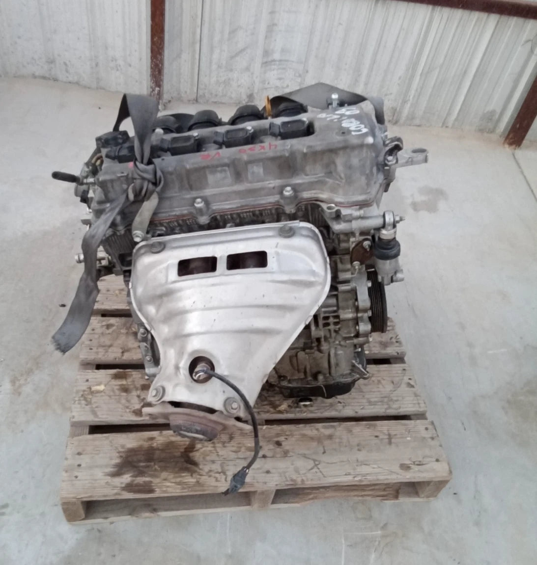 2003 2004 (THRU 04/04) TOYOTA COROLLA 1.8L ENGINE MOTOR ASSEMBLY VIN R 1ZZFE