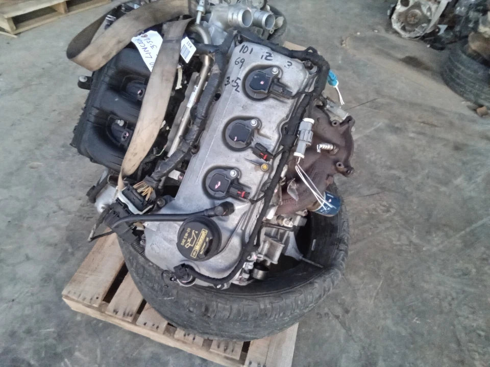 LINCOLN MKZ MKS MKX FORD TAURUS EXPLORER EDGE FLEX 3.5L ENGINE MOTOR W/O COOLER